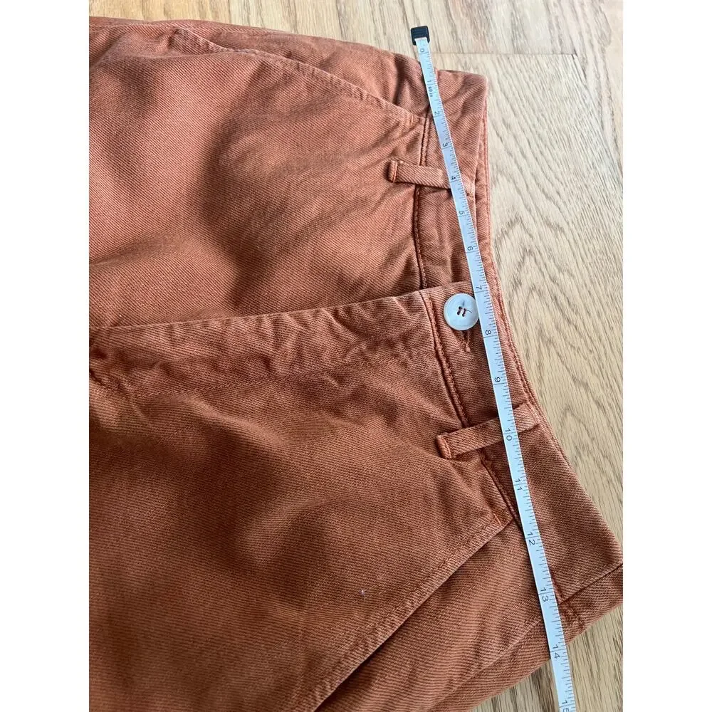 Free People On My Mind Cropped Cuffed Wide Leg Pants